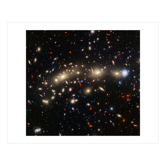 Galaxy Cluster MACS0416 (Webb & Hubble composite)