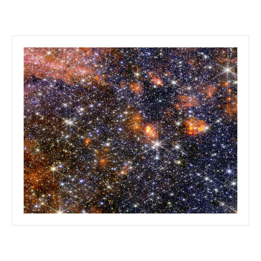 The Star Factory of Sagittarius B2 (NIRCam image) - section