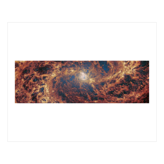 Spiral Galaxy M83 (MIRI image)