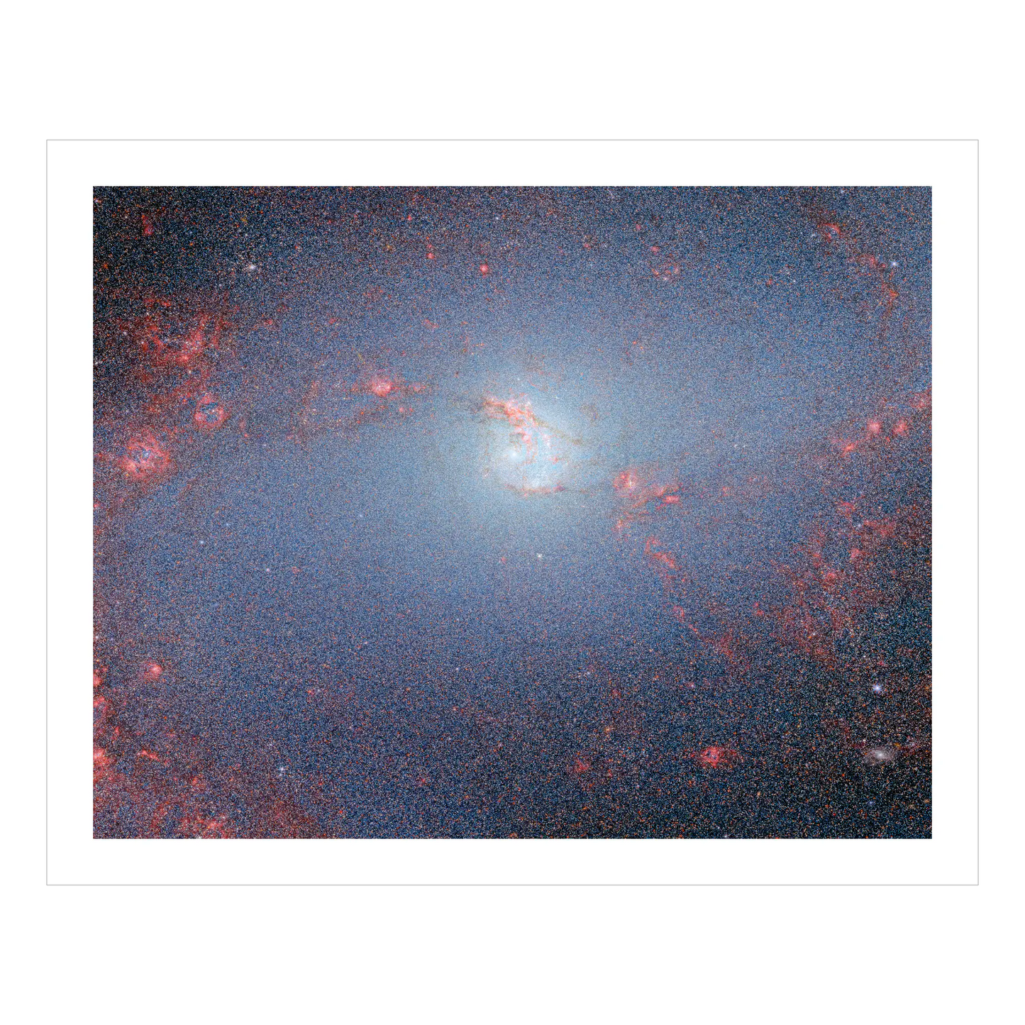 Spiral Galaxy M83 (NIRCam image) - section