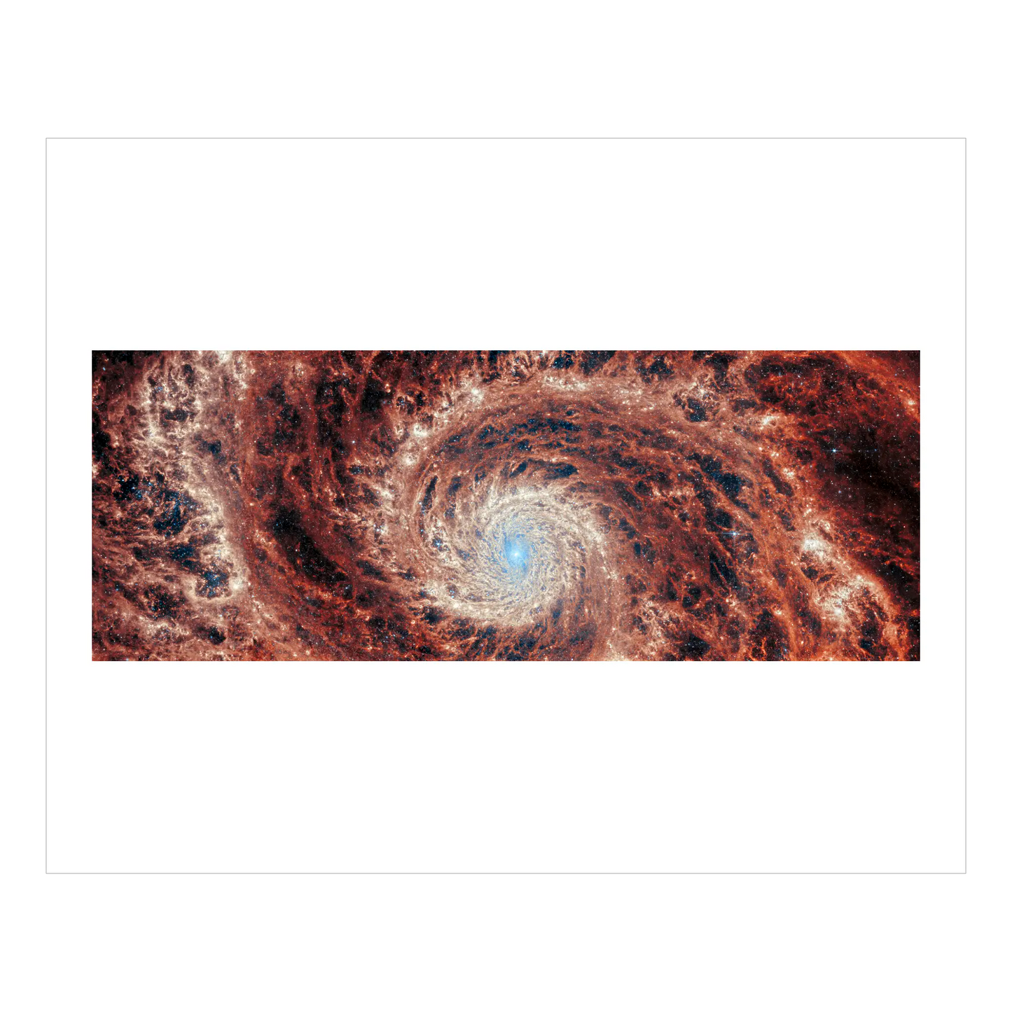 Spiral Galaxy M51 (MIRI)