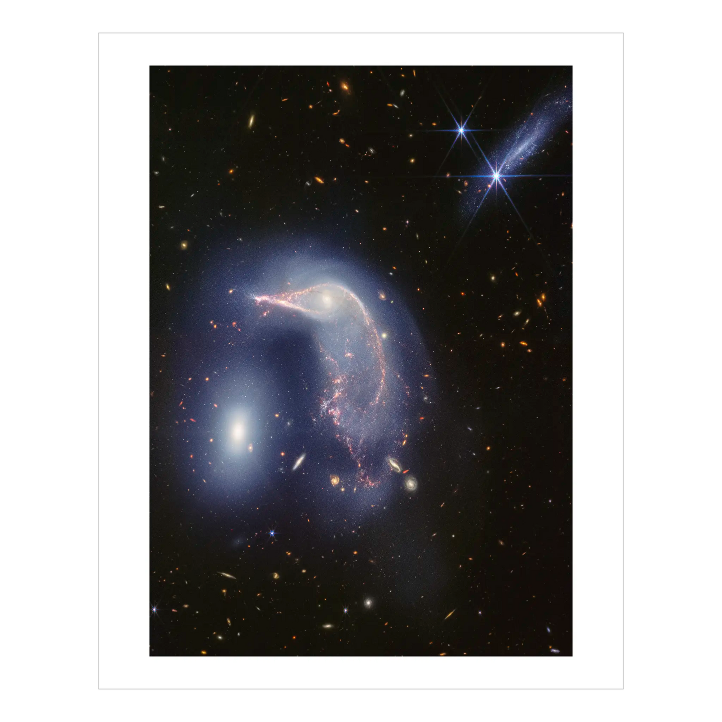 Interacting Galaxies Arp 142 (NIRCam)