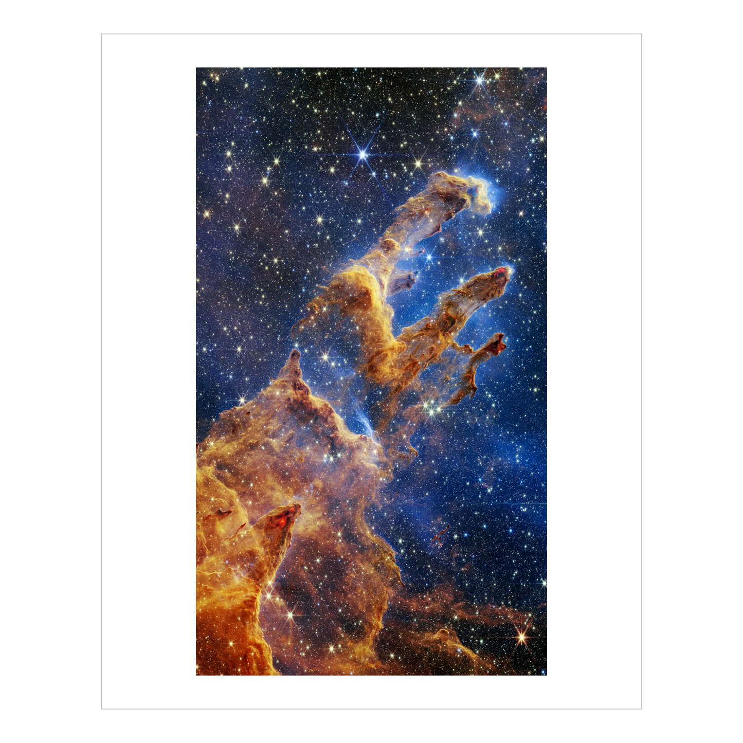 The Pillars of Creation (NIRCam)