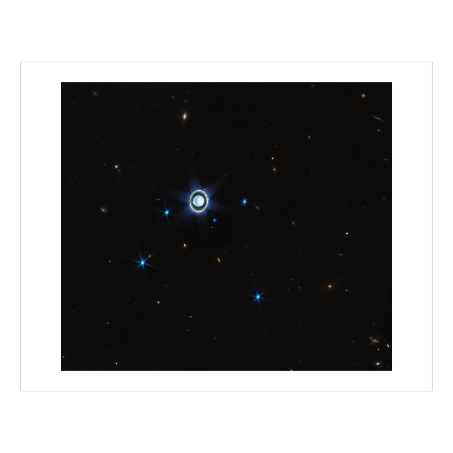 Uranus with Rings (wide view)