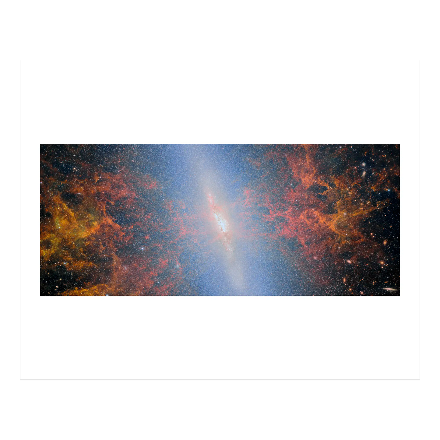 The Cigar Galaxy in Infrared - Messier 82 (NIRCam)