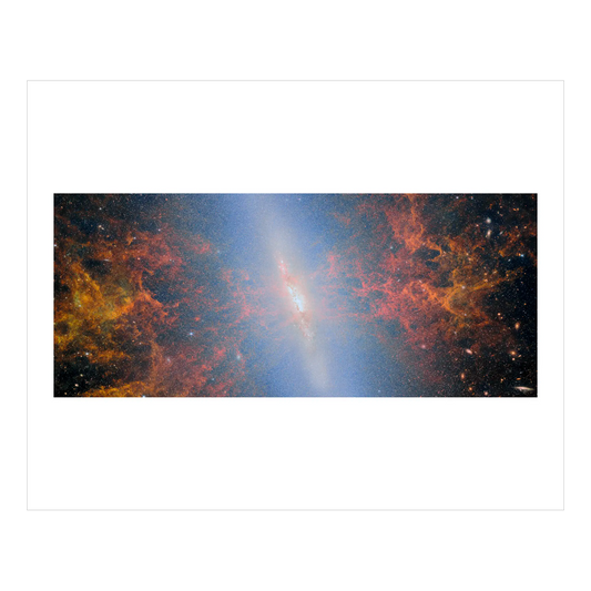The Cigar Galaxy in Infrared - Messier 82 (NIRCam)
