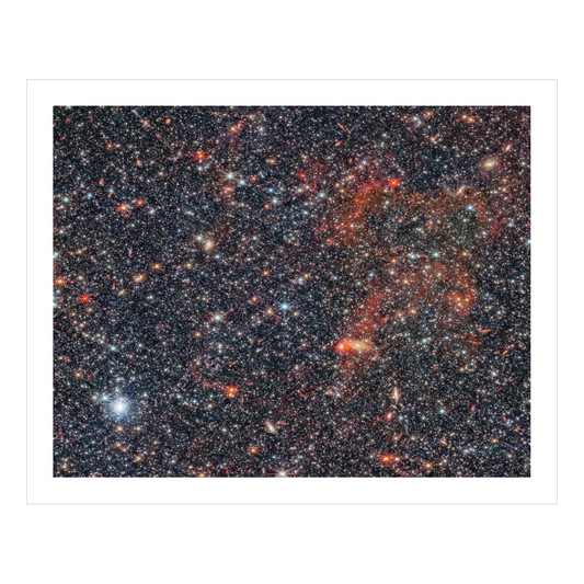 Galaxy NGC 6822 (NIRCam image) - Section