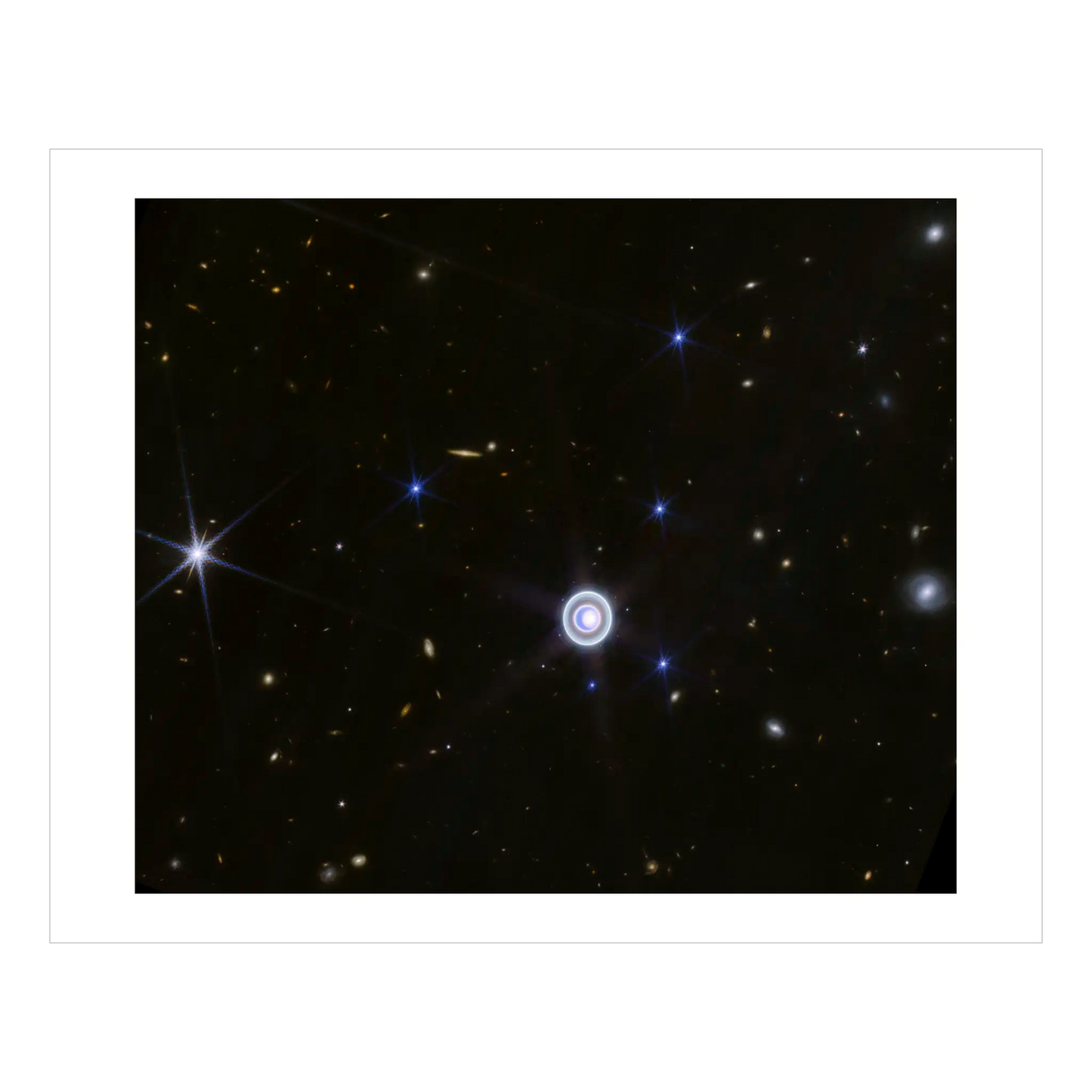 Uranus Widefield View (NIRCam)