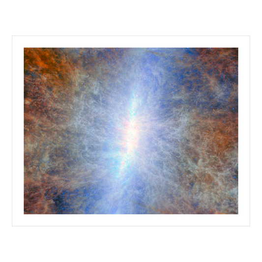 The Cigar Galaxy in Infrared - Messier 82 (MIRI) - section