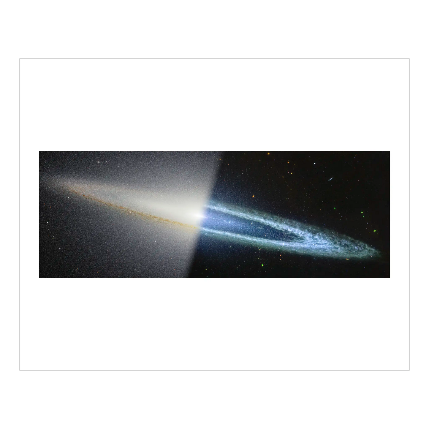 Sombrero Galaxy (NIRCam & MIRI blended)