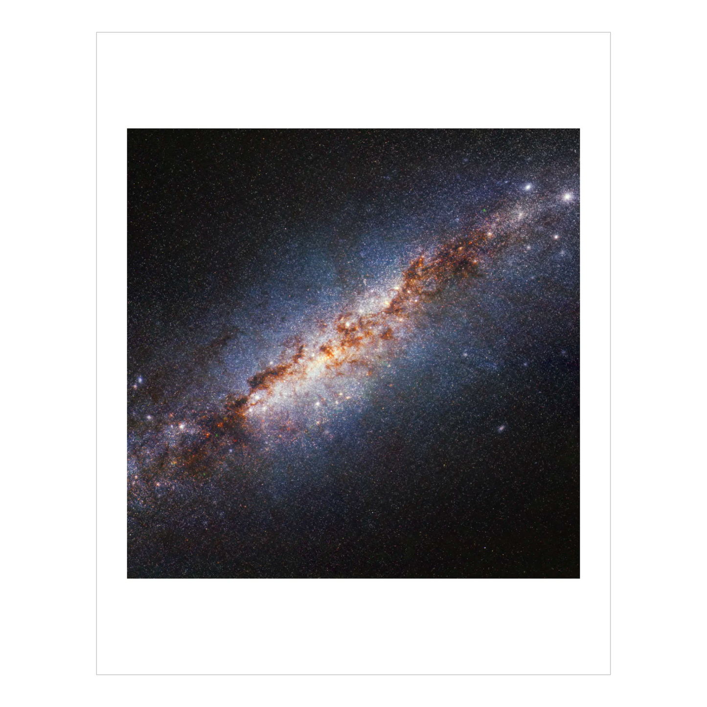 Starburst Galaxy Messier 82 (NIRCam - shorter wavelengths)