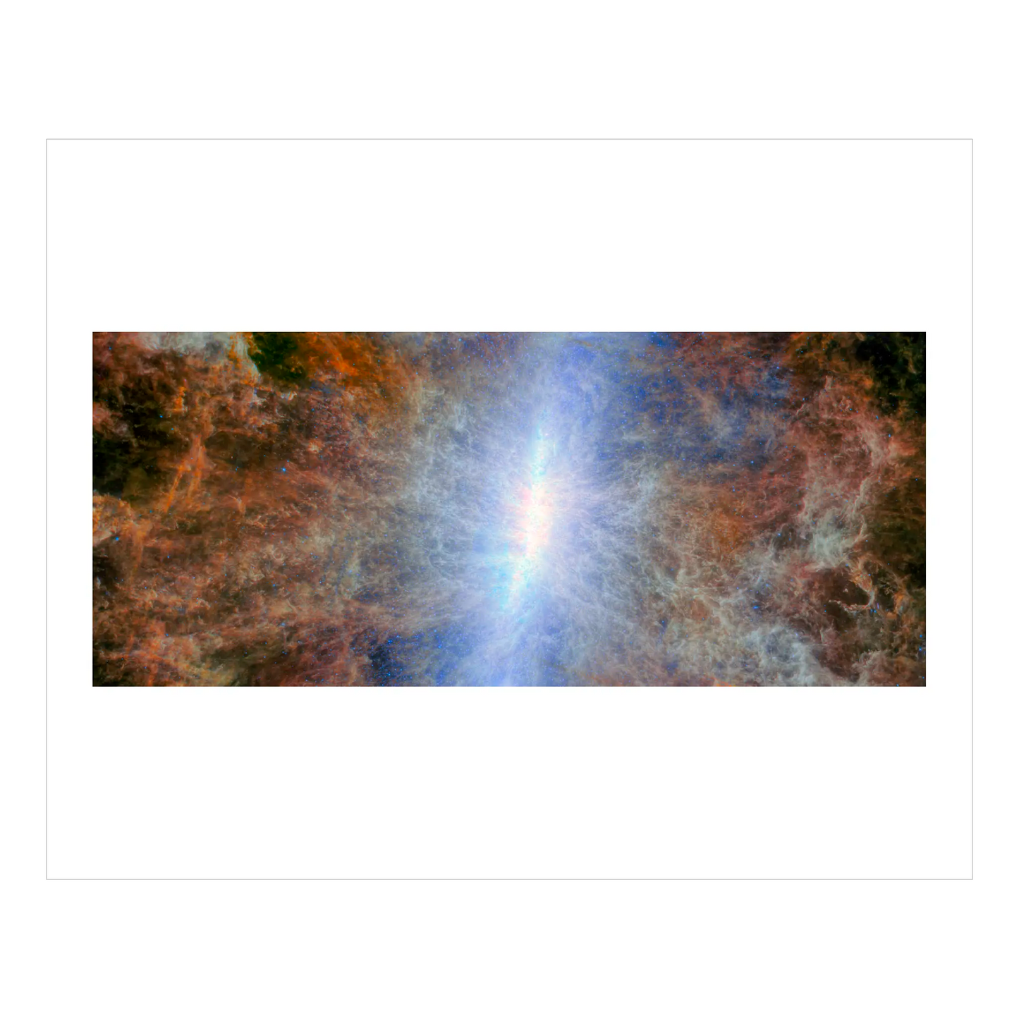 The Cigar Galaxy in Infrared - Messier 82 (MIRI)