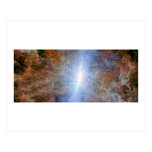 The Cigar Galaxy in Infrared - Messier 82 (MIRI)