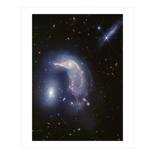 Interacting Galaxies Arp 142 (NIRCam)