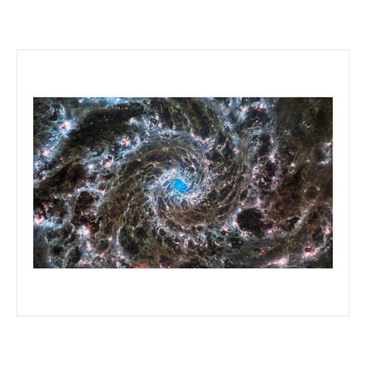Inside the Phantom Galaxy M74 - MIRI Camera