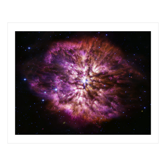 Rare Prelude to Supernova (MIRI Image)