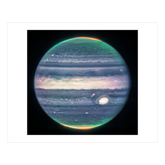 Jupiter Alone (showcasing Auroras and Haze)